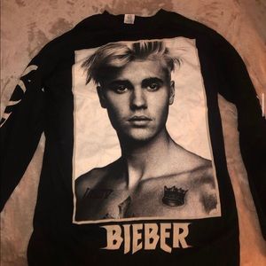 Justin Bieber Sorry concert long sleeve!